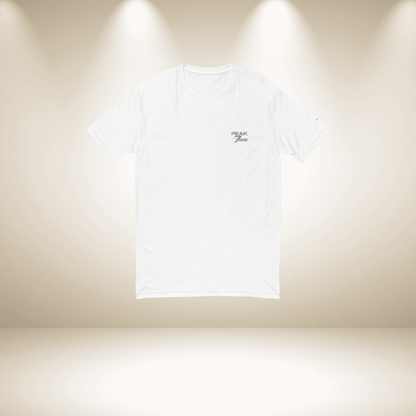 Peak7one Signature T-Shirt weiß – cleanes minimalistisches Shirt
