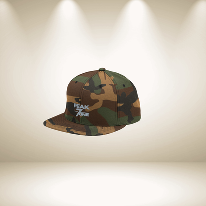 Peak7one Signature Snapback Camouflage – markante Streetwear Cap