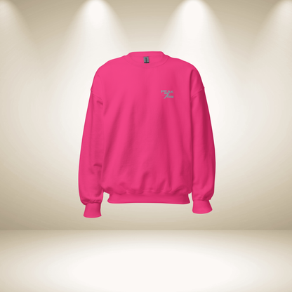 Peak7one Sweatshirt Sticklogo Detail – hochwertige Stickveredelung