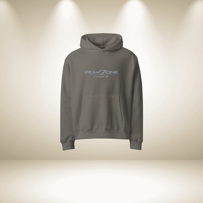 Peak7one Oversized Hoodie Detail – hochwertiger Streetwear Hoodie